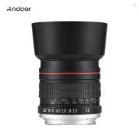 ราคา 85 มม.เลนส์กล้องโฟกัสคงที่ F1.8 รูรับแสงขนาดใหญ่โฟกัสแบบแมนนวลพร้อม EF Mount 7 กลุ่ม 10 องค์ประกอบเข้ากันได้กับ Canon EOS Rebel T8i T7 (40250233768)