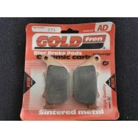 ราคา ผ้าเบรคหลัง Goldfren No.274 สำหรับ HARLEY DAVIDSON รุ่น Sportster 883 SDT (LOM) 1200 (27391461516)