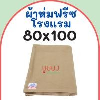 ราคา ผ้าห่มฟลีชเนื้อโรงแรม ผ้าห่มสำลี ผ้าห่มรีสอร์ท Big Cat บิ๊กแคท สีพื้น น้ำตาล ขนาด 80x100 ราคาถูก (8983201232)