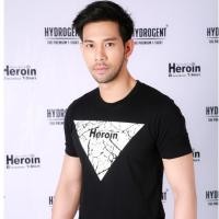 ราคา Heroin เสื้อยืดสีดำ รุ่นสามเหลี่ยม (931073093)