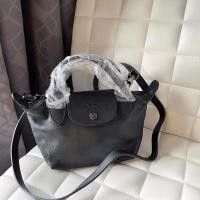 ราคา สินค้าพร้อมส่ง New Longchamp le mini pliage cuir xs สีดำ Size:9x24x15cm สวย เรียบ หรู (9595576155)