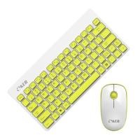 ราคา OKER ชุดคีย์บอร์ด +เมาส์ไร้สาย Keyboard+Mouse Wireless K1800 (6207761942)