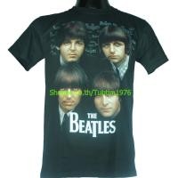 ราคา เสื้อวง The Beatles เสื้อยืดแฟชั่นวงดนตรี เสื้อวินเทจ เดอะบีเทิลส์ BTL1418 (20317167667)