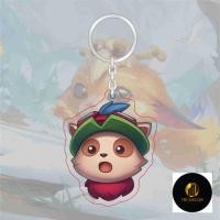 ราคา [จี้] Chiana ปลอม LOL อีโมจิ พวงกุญแจอะคริลิค สัญลักษณ์ League of Legends (40163519618)