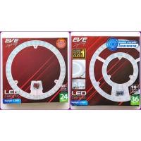 ราคา EVE ชุดกึ่งดวงโคม LED แม่เหล็ก มีฝาครอบ สำหรับเปลี่ยนโคมเพดาน หลอดโคมซาลาเปา 24W 36W LED Ceiling Kit (23707585929)