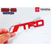 ราคา โลโก้ LOGO TRD งานโลหะ สีแดง ติดหน้ากระจังรถยนต์ TOYOTA ได้ทุกรุ่น (11849805741)