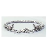 ราคา Top1Jewelry สร้อยข้อมือ พญานาค เงินแท้925 ตาแดงทับทิมจันทบุรีแท้ (3408842599)