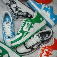 ราคา รองเท้าผ้าใบ A Bathing Ape Bape Sta คุณภาพระดับพรีเมียมสําหรับผู้ชายและผู้หญิง (43770750904)