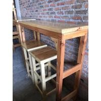 ราคา ชุดโต๊ะบาร์ เก้าอี้บาร์ ไม้สน ขายทั้งชุด มีขายแยก ส่งไปเป็นตัวๆ งานสวยแข็งแรง (5395203513)