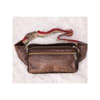 ราคา กระเป๋าคาดอกหรือเอว Orobianco belt bag หนังจระเข้ สวยมาก (41358550023)
