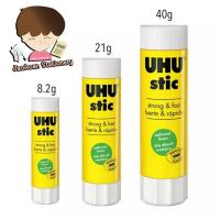 ราคา กาวแท่ง UHU STIC ขนาด 8.2 กรัม 21กรัม 40 กรัม (1แท่ง) (28859142739)
