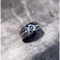 ราคา แหวนเงิน พลอยไพลิน จันทบุรี (11571647336)