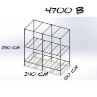 ราคา โครงปลูกพืช 245*125*250 สองชั้น ไม่รวมถาด Grow table โครงปลูกต้นไม้ ราคาถูกที่สุด grow tent โครงเต๊นท์ มีพร้อมส่ง (23367660870)