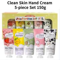 ราคา Clean Skin Hand Cream 5 ชิ้น Set 150g (สินค้าแท้ 100% จากเกาหลี) (27919995157)