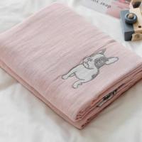 ราคา ผ้าห่มผ้าฝ้ายญี่ปุ่น ขนาด 6ฟุต 200*230 ทอ6ชั้น (6221435720)