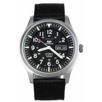 ราคา Seiko 5 Sport Automatic นาฬิกาข้อมือผู้ชาย Black สายผ้ารุ่นSNZG15K1 (340015727)