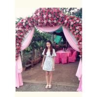 ราคา #เดรส #เดรสแต่งซีทรู #เดรสแต่งระบาย #สีเขียว #พาสเทล #สีเขียวพาสเทล (25879172046)