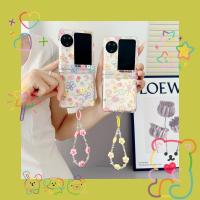 ราคา เคสโทรศัพท์แบบพับได้สําหรับ Oppo Find N2 N3 Flip Graffiti สร้อยข้อมือดอกไม้แบบเต็มหน้าจอเคสโทรศัพท์ TPU แบบแข็ง (43469054949)