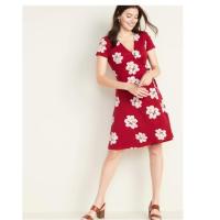 ราคา ชุดเดรสสีแดง Old navy marni (2944697008)