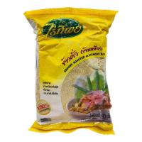 ราคา ข้าวคั่ว ข้าวเหนียว ตรา ไร่ทิพย์ ขนาด 500 กรัม (100% จากธรรมชาติ) (25276164524)