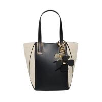 ราคา Aldo รุ่น Smallprismaกระเป๋าโท้ท กระเป๋าทรง Satchel ผู้หญิง - สี Black/White (27590442685)