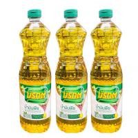 ราคา (ยกแพ็ค x 3 ขวด) น้ำมันพืชตรามรกต 1 ลิตร ขวดใหญ่ Morakot น้ำมันปาล์ม Palm Olein น้ำมันพืช1ลิตร (27312033052)