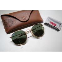 ราคา ‼️SALE ‼️ แว่นกันแดด Ray-Ban Round Metal - RBL3447 001 size 50 (มือสอง) ของแท้ สภาพดี มีกล่อง (22923548068)