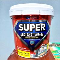 ราคา สีทาบ้านเบเยอร์ สำหรับทาภายนอกและภายใน Super Hishield ขนาด 9 ลิตร (3971645424)