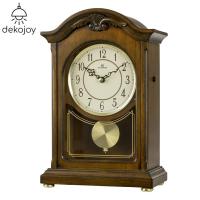 ราคา DOGENI นาฬิกาตั้งโต๊ะ รุ่น TCW004DB นาฬิกาโบราณ นาฬิกาลูกตุ้ม เสียงระฆัง เสียงดนตรี ตุ้มแกว่ง ดีไซน์เรียบหรู Dekojoy (1949529526)