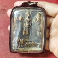ราคา พระกรุ นครจัมปาศรี กรุนาดูน ปางอุ้มบาตร กรุเก่าเนื้อชินสนิมแดงมวลสารสวย (26250795609)