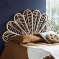 ราคา กระดานข้างเตียงหวายกลีบ Creative Bedscreen หวายเจ้าหญิงกระดานข้างเตียงโรงแรม B & B หวาย ins EPTX (43569316526)