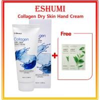 ราคา Eshumi แฮนด์ครีมคอลลาเจน ผิวแห้ง【ของขวัญฟรี #10】เซรั่มเมล็ด Innisfree 15 มล. / Eshumi Collagen Dry Skin Hand Cream (18990269074)