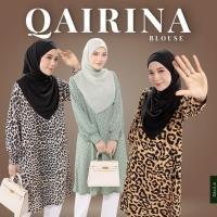 ราคา เสื้อ Dalila Qairina Bercorak Mango Poka Ironless เสื้อผู้หญิงมุสลิม Ironless ผู้หญิง (26640434654)