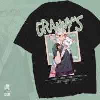 ราคา Seiko Ayase Turbo Granny Dandadan อะนิเมะมังงะเสื้อยืดญี่ปุ่นเสื้อยืดผ้าฝ้ายแท้ (27579586798)