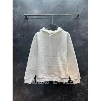 ราคา [️ Channel Daigou] 25SS Dior Dior CD Home Early Autumn New Style Full Print logo Drawstring Hooded Sweatshirt, Same Style for Men Women (42021369129)