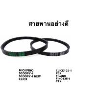 ราคา สายพานรถมอเตอร์ไซร์ อย่างดี Mio Fino Click Scoopy Pcx Zoomer-x TTX Click125 พร้อมส่ง (5793096287)
