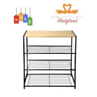 ราคา HAVEN ชั้นวางรองเท้า 4 ชั้น รุ่น EOS Loft ขนาดสินค้า 59 x 30 x 63 ซม. (2088379580)