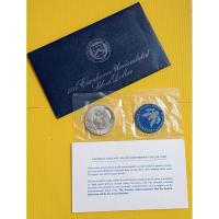 ราคา Eisenhower Silver Dollar 1974 -S #เนื้อเงิน .400 Silver (28617771498)