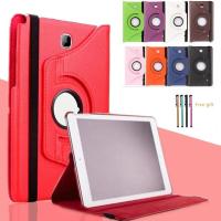 ราคา Case Samsung Galaxy Tab A 8.0inch (2015) Samsung Galaxy T350 T351 T355 P350 SM-T355 หนังPUผิวลิ้นจี่ หมุนได้ 360 องศา (8364791342)