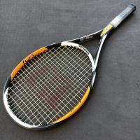 ราคา WILSON >> (K)ZEN ไม้เทนนิสมือสอง Tennis Racket หน้าไม้ 110 sq.in. ยาว 27.5 นิ้ว ไม่มีซอง มือสองญี่ปุ่น (26722865828)