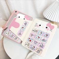 ราคา สําหรับเคสไอแพด 720° หมุนพร้อมช่องดินสอ Gen11 A16 Air 7 M3 2025 Pro 11 2024 Air 6 5 4 10.9 Gen10 Gen9 Gen8 Gen7 10.2 น่ารักตาราง Hello Kitty โปร่งใสกรณี (40857177004)