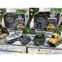 ราคา ของเล่น ของเล่นเด็ก รถทหาร รถถัง TANK Military Tank รถโมเดล รถทหารเด็กเล่น Pullback model no.QH02-4 (20863394196)