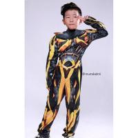 ราคา Bumblebee Transformer Kids Boy Swag Costume Jumpsuit One Set (23869000457)