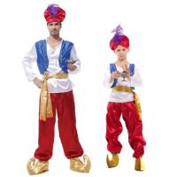 ราคา ชุด แฟนซี อะลาดิน อาลาดิน ชุดแฟนซี ฮาโลวีน Aladdin Prince Fancy Costume for Halloween Party (20918121921)
