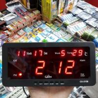 ราคา นาฬิกาดิจิตอล Cx2158 แขวนได้ตั้งได้ ไฟสีแดง ของใหม่ (2134317411)