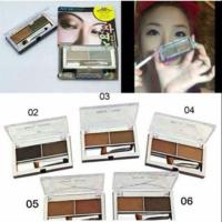 ราคา เขียนคิ้ว แบบฝุ่น 2 สี Niceshop Eyebrow N404 (12529281353)