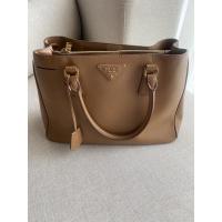 ราคา Used like new Prada saffiano lux 1 zip Caramel (12831934113)