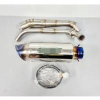 ราคา คอท่อสแตนเลส MSX/MSX-SF/Demon 125 พร้อมปลายท่อ project สีเงิน เงาทั้งใบ ปลายไทเท เข้าชุดสุดๆ  เสียงแน่น งานสวยแข็งแรง (27937181806)