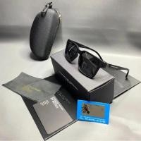 ราคา Porsche Design Mens Cool Style แว่นกันแดดโพลาไรซ์สีดํา 100% ยืดหยุ่น Anti-Uv - PD17 (24096568098)