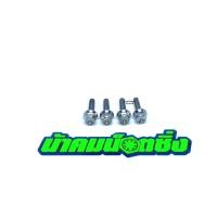 ราคา น้าคมน๊อตซิ่ง น๊อตยึดชิวหน้าX-Max งานกลึงมือนูนเลส (8670355962)